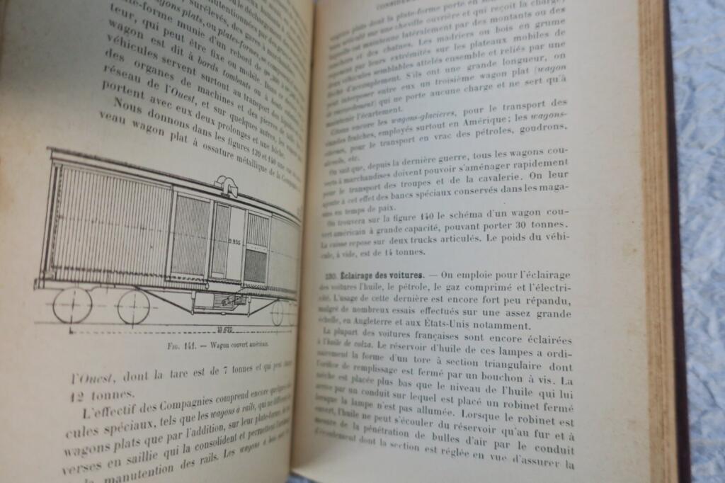 Railway Locomotives and Carriages, Technical Study 1896