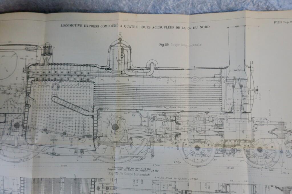 Railway Locomotives and Carriages, Technical Study 1896