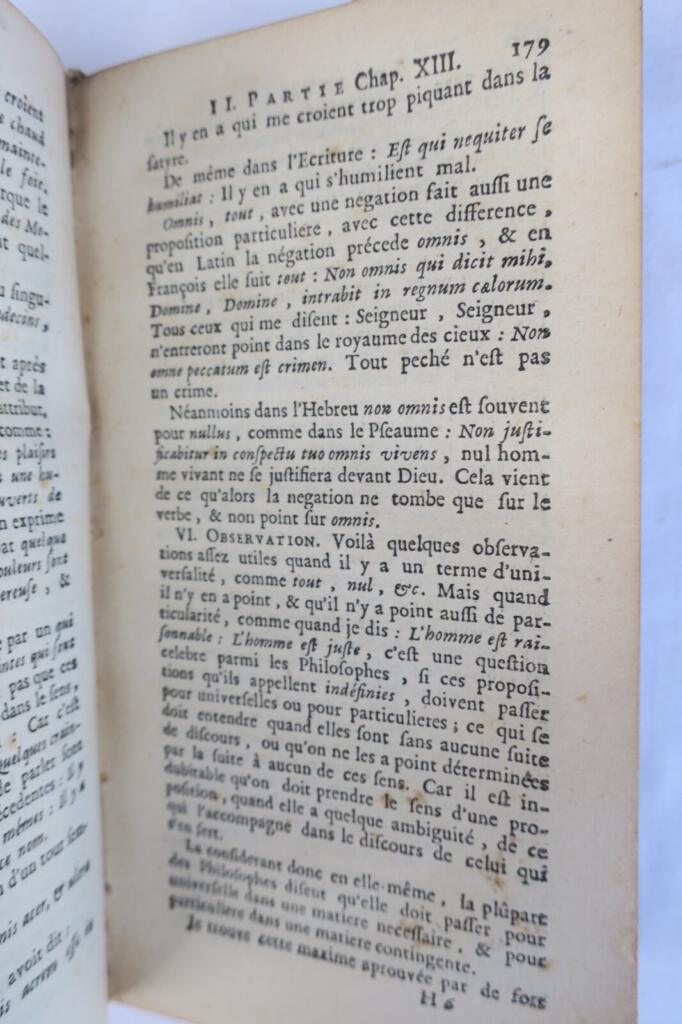 Logique ou l’art de penser, contenant outre les règles communes 1738