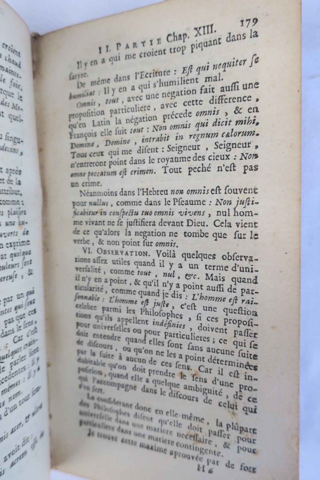 Logique ou l’art de penser, contenant outre les règles communes 1738 - La Librairie Antique