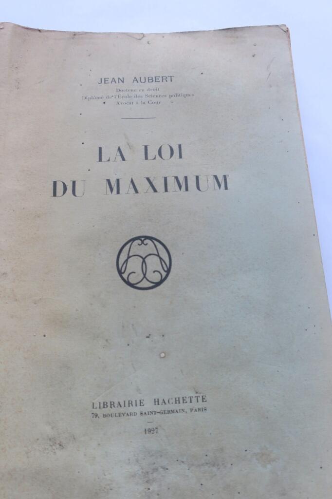 Maximum Law Overview