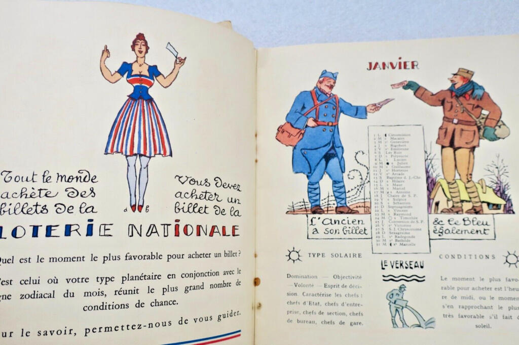 1940年国家彩票年鉴及规则