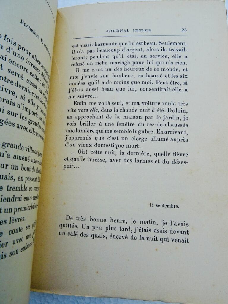LOTI Pierre. Journal intime 1878-1881 EO