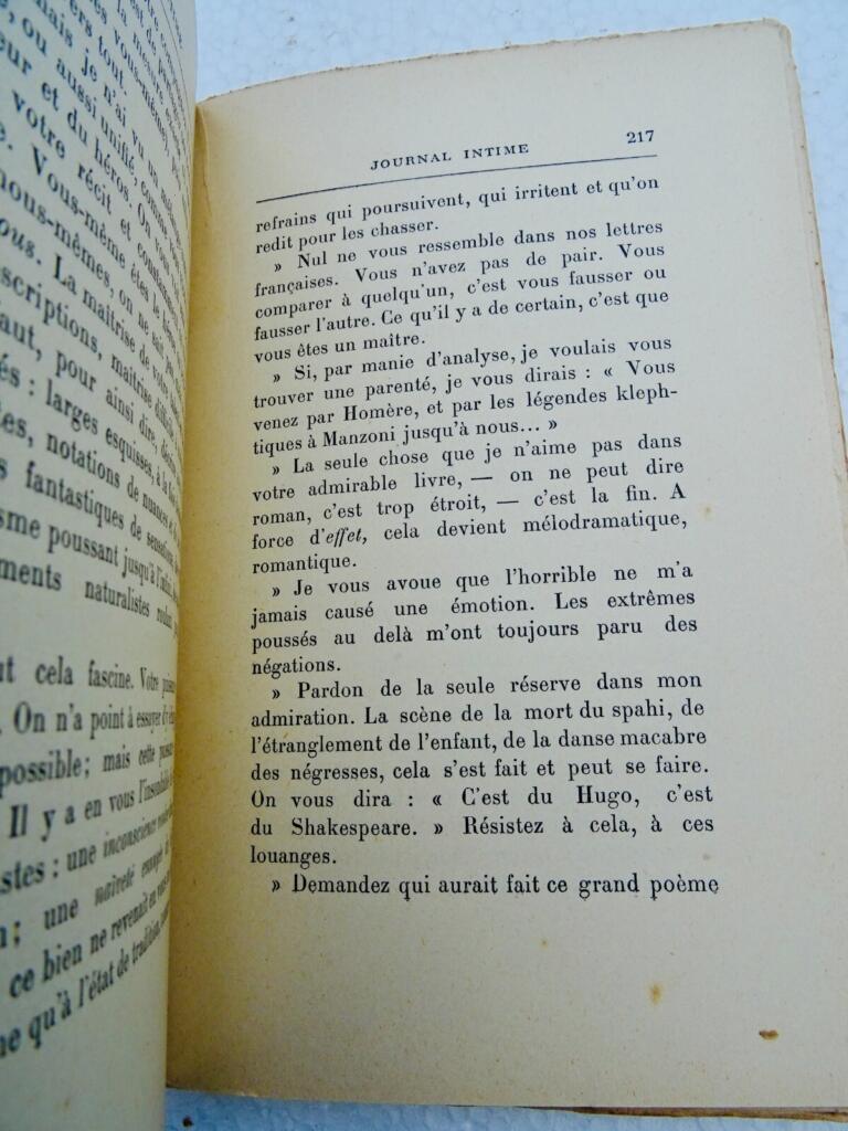 LOTI Pierre. Journal intime 1878-1881 EO