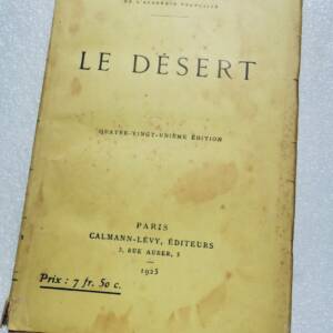 Loti Pierre Le désert