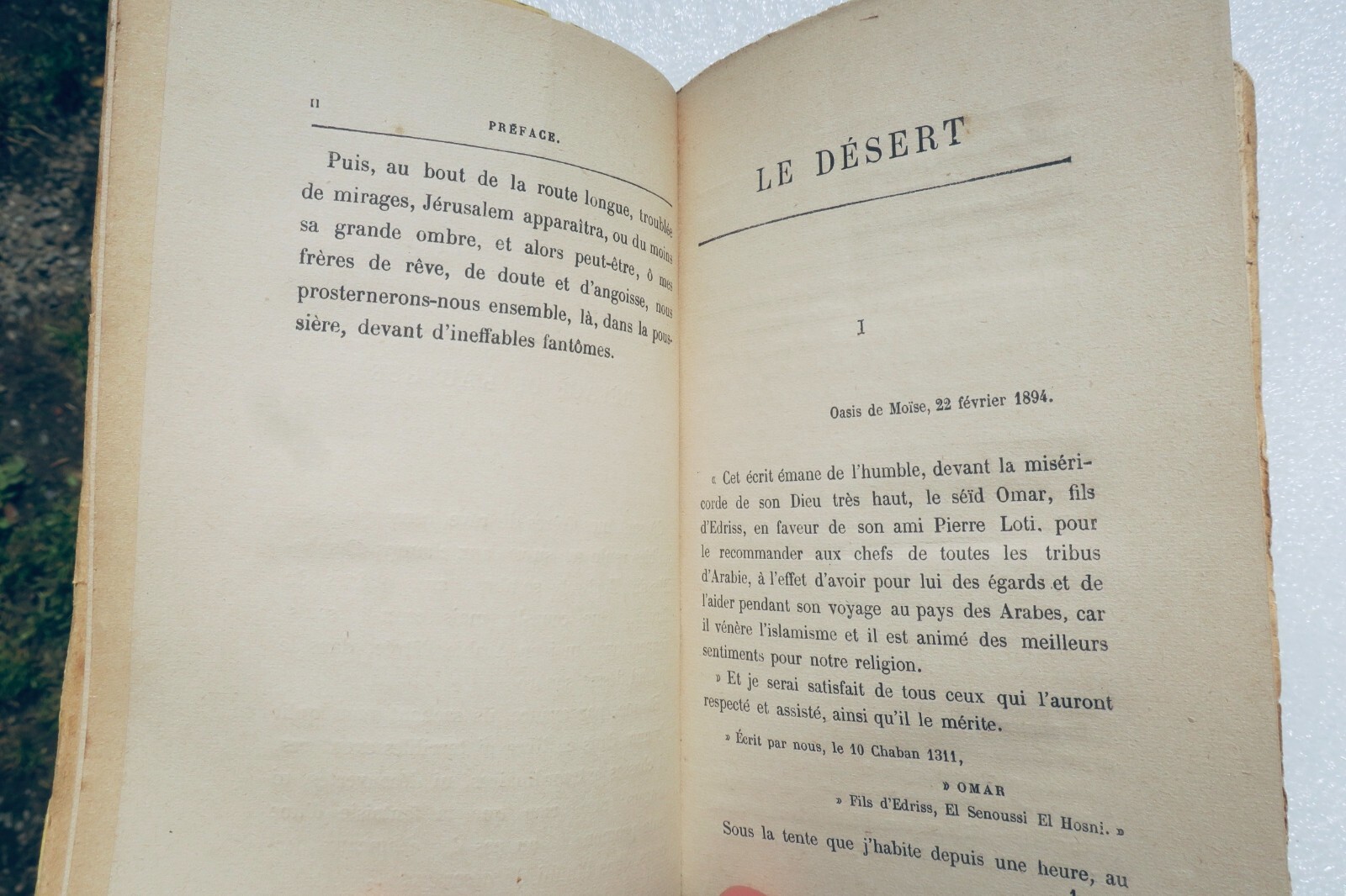 Loti Pierre Le désert - La Librairie Antique