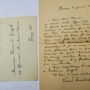 Louis Madelin Lettre autographe manuscrite