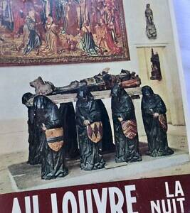 Louvre AU LOUVRE LA NUIT 1952