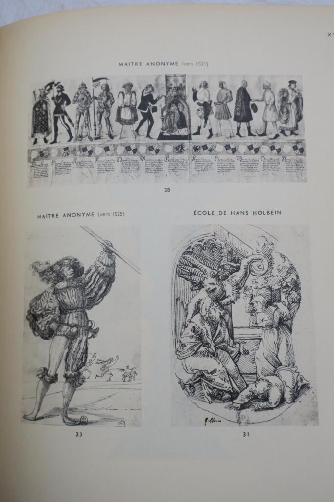 Northern Schools Drawings: Louvre Catalog 1936