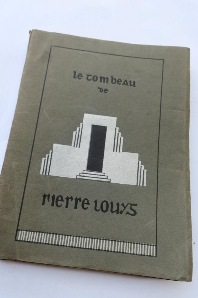 Dedication to Pierre Louÿs