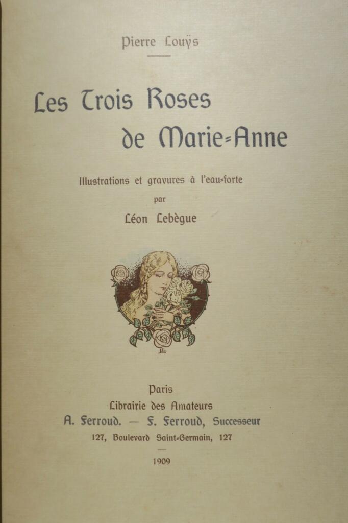 The Three Roses of Marie-Anne