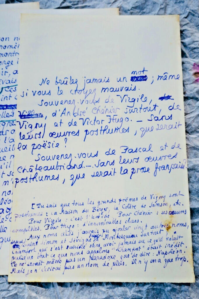 Louÿs AUTOGRAPH MANUSCRIPT