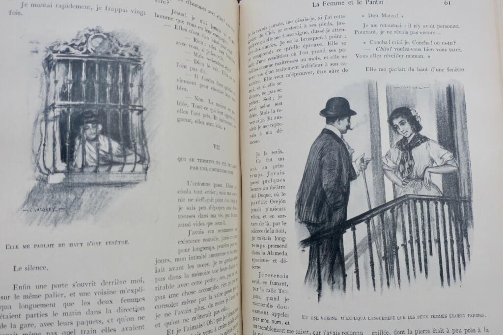Sechs Romane von Louÿs und Corday