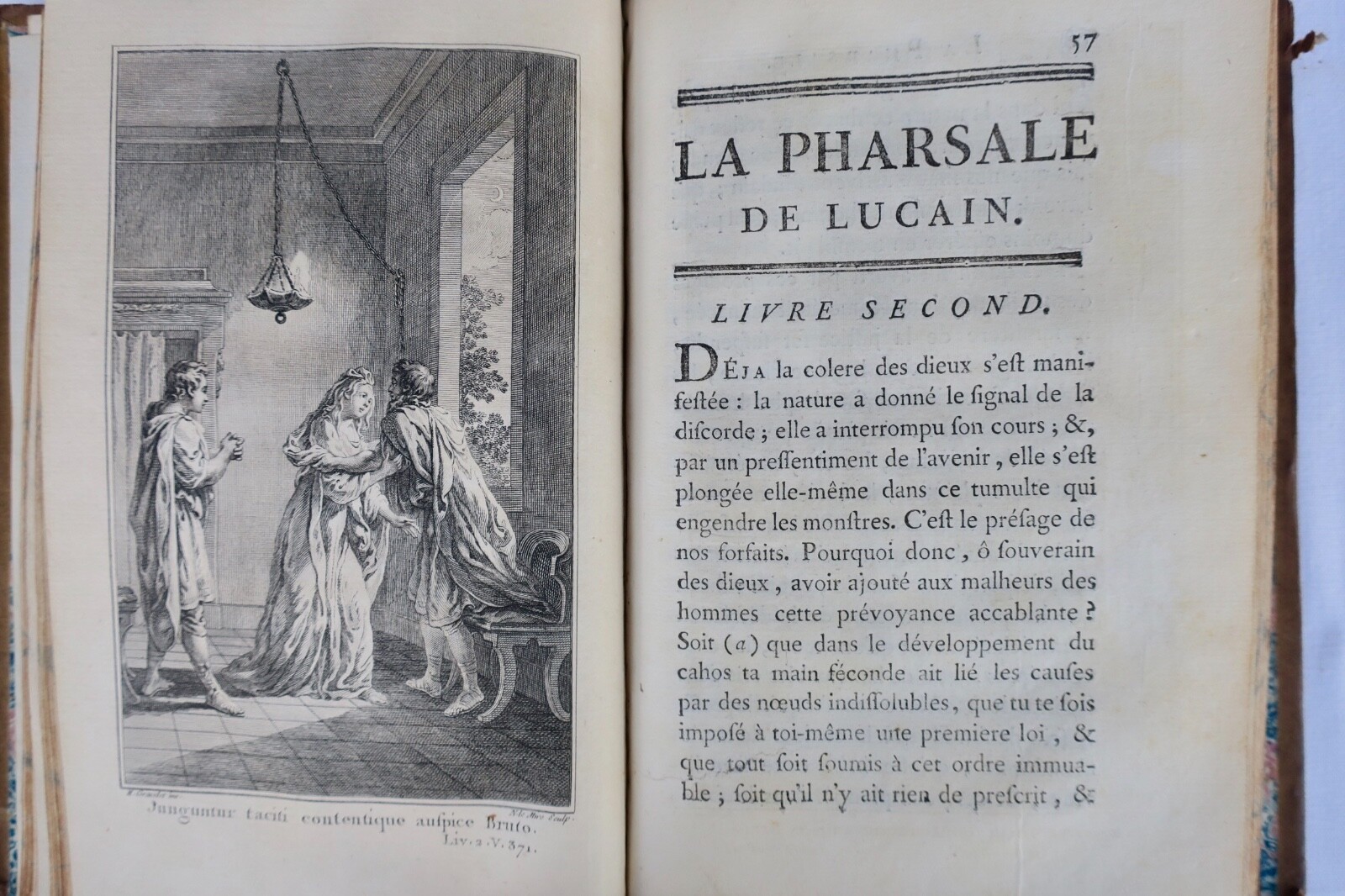 LUCAIN La Pharsale de Lucain 1766 – Image 9