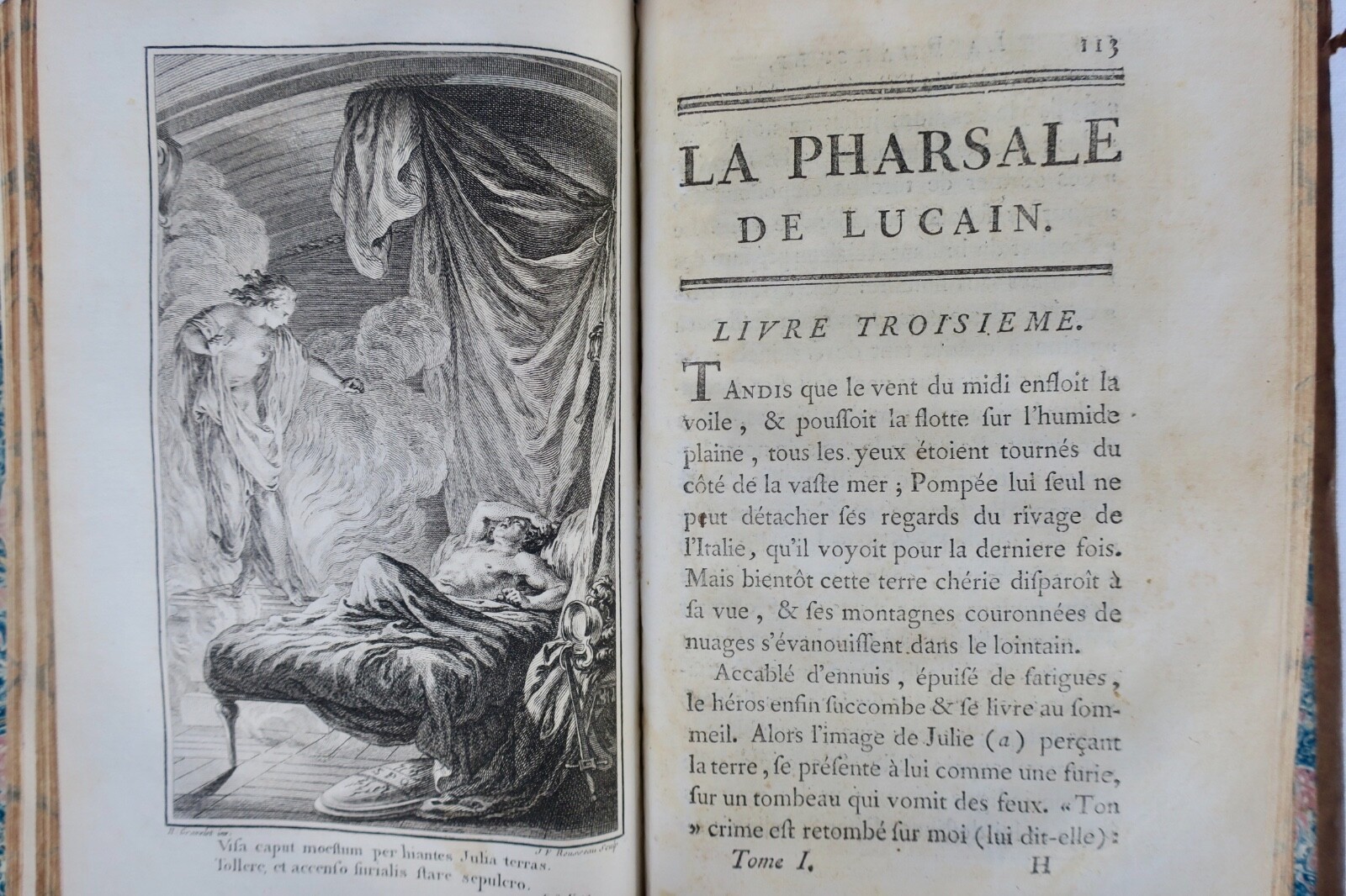 LUCAIN La Pharsale de Lucain 1766 – Image 7