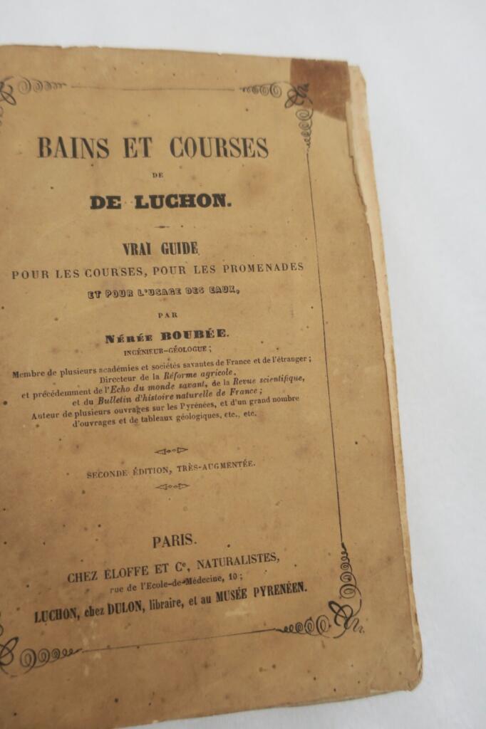 Luchon spa guide with regional descriptions