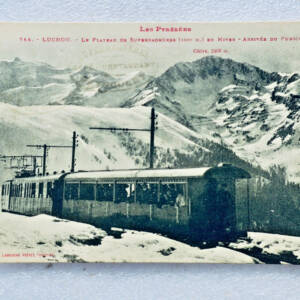 Luchon le plateau de Superbagnières 1915