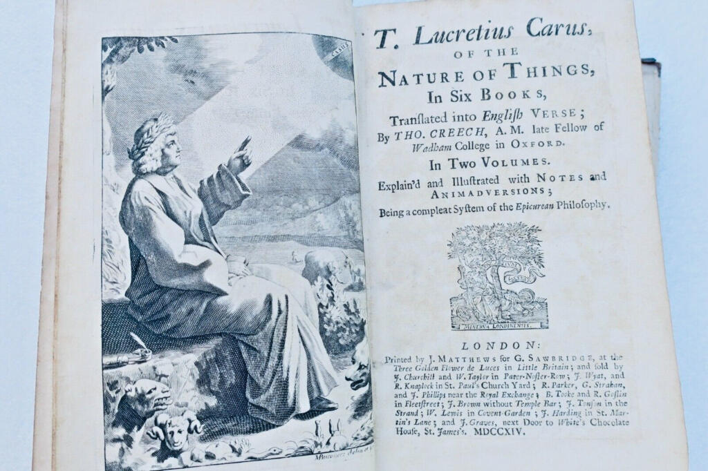 Übersetzung von Lucretius' philosophischem Werk