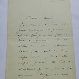 Ludovic Halévy belle lettre autographe manuscrite