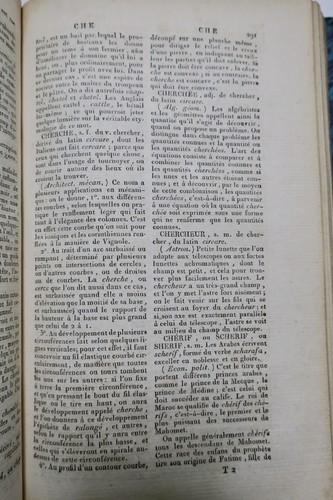 Überblick über das Wörterbuch der Wissenschaften und Künste<span class="lla-card-orig-wrap"><span class="lla-card-orig">❦ LUNIER Dictionnaire des Sciences et des Arts…</span></span> - La Librairie Antique
