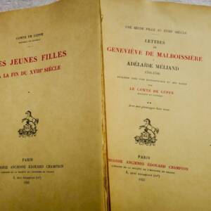 Luppé Lettre de Geneviève de Malboissière à Adélaïde Méliand