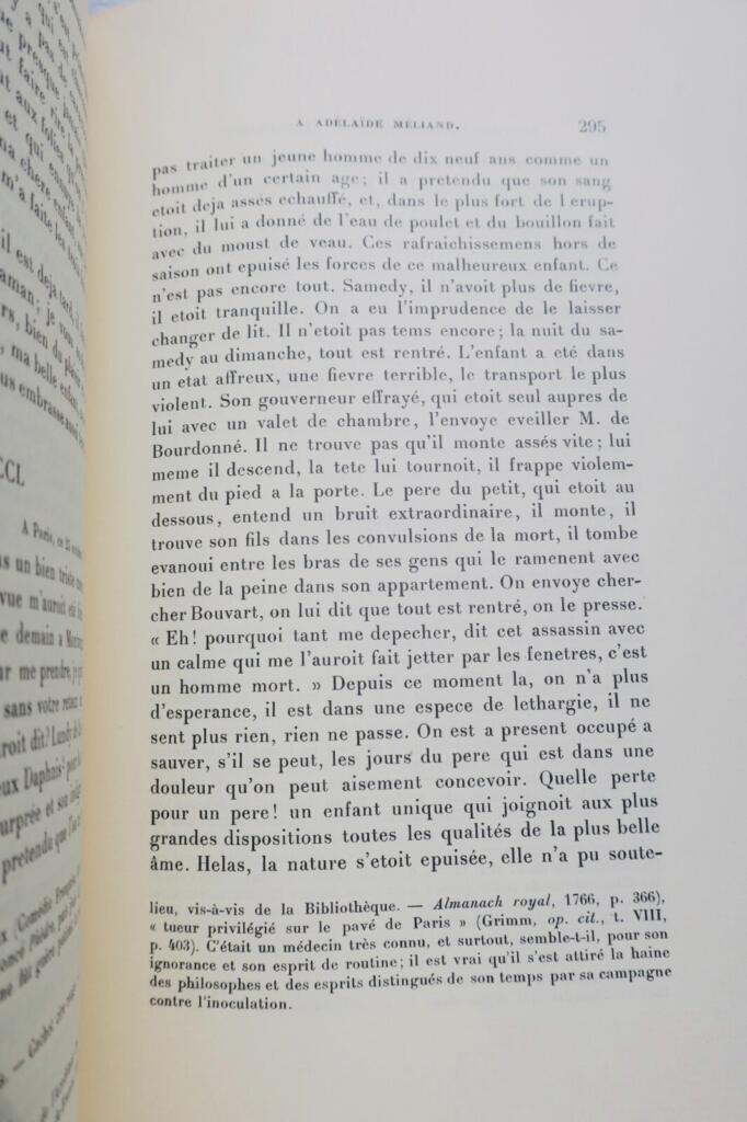 Briefe von Geneviève de Malboissière