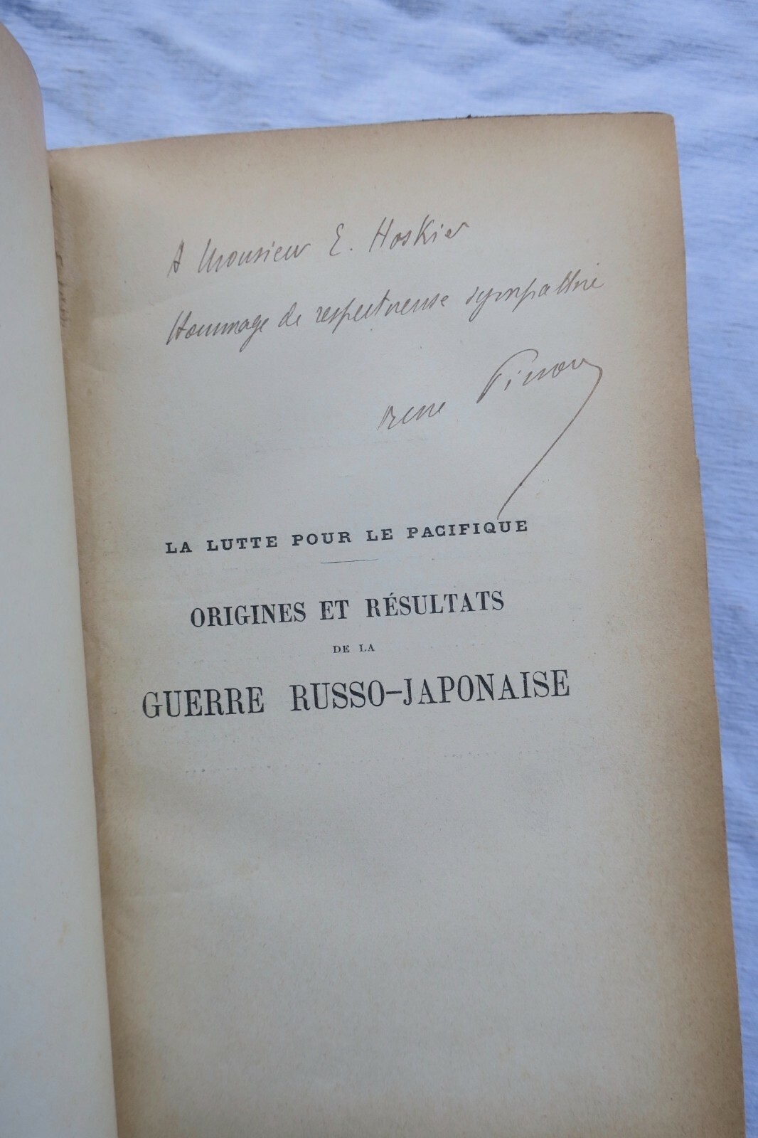 Konflikt im Pazifik: Russisch-Japanischer Krieg<span class="lla-card-orig-wrap"><span class="lla-card-orig">❦ Lutte pour le Pacifique – Origines et résultats de la guerre russo-japonaise</span></span> - La Librairie Antique