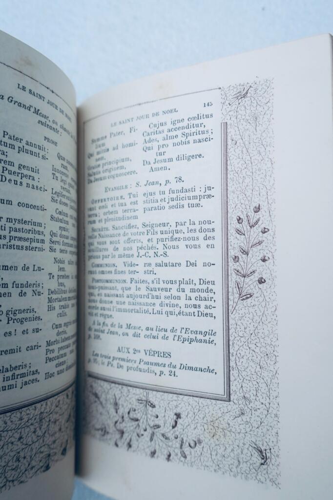 Lyon Paroissien complet ou heures a l’usage du diocèse de Lyon 1897