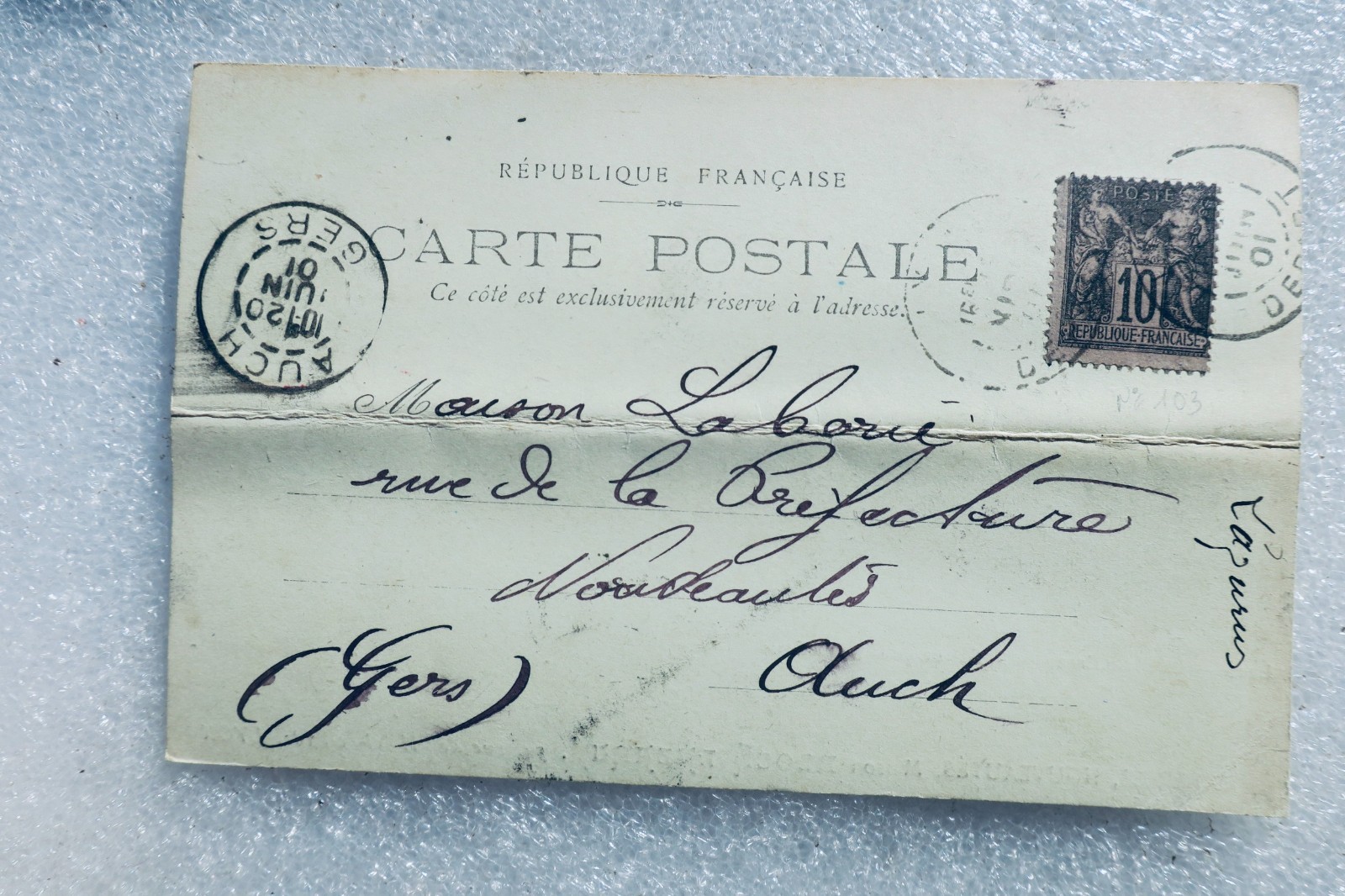 リヨン カルノー広場と共和国像 1901年 - La Librairie Antique