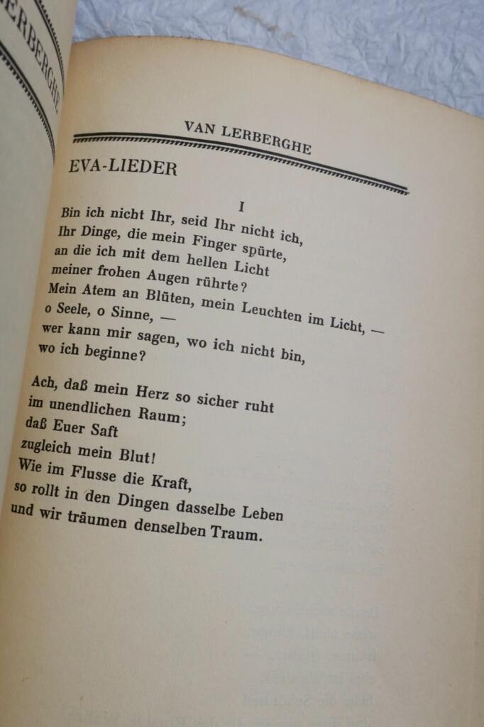 Französische Lyrik-Anthologie mit Autorwidmung