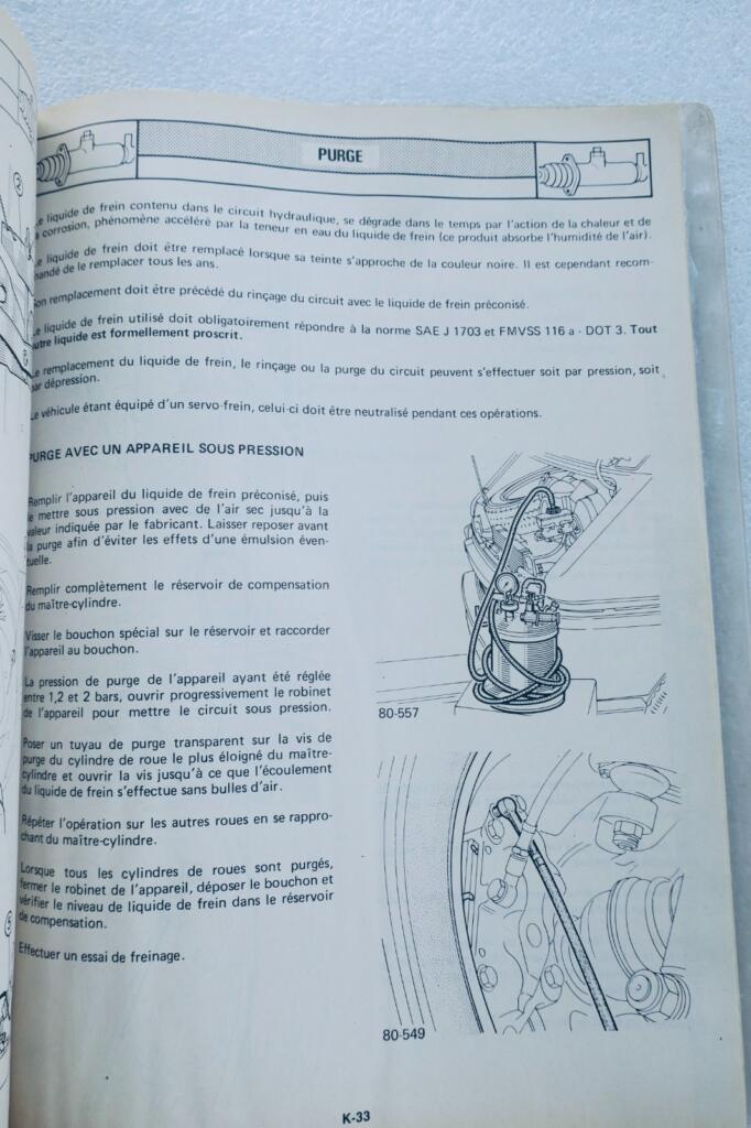 Renault Master FB30, FC30 Technical Manual