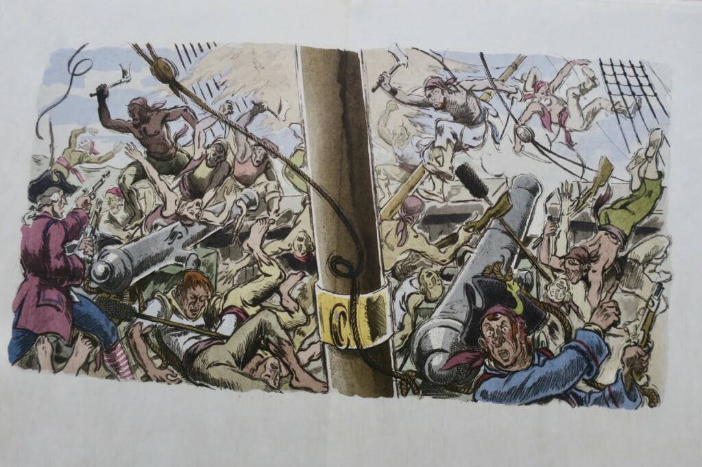 Illustriertes Abenteuer auf der Morgenstern