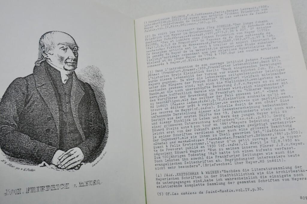 Leben und Werk von Johann Friedrich von Meyer