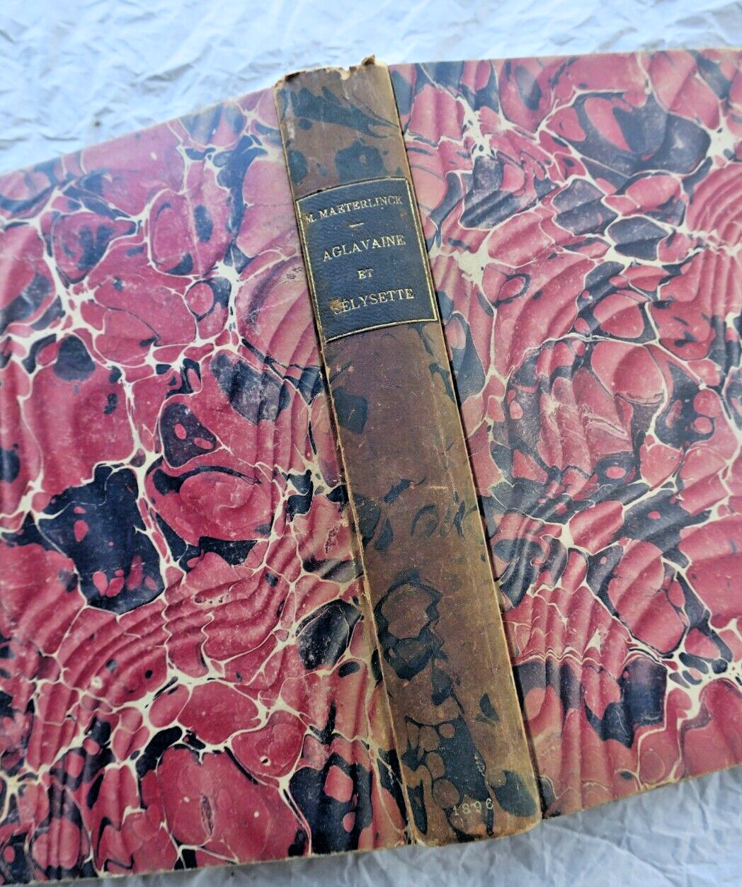 Maeterlinck Aglavaine et Sélysette EO + dédécace - La Librairie Antique
