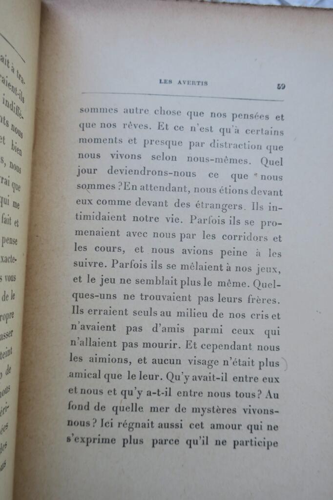 Maeterlinck Le Trésor des Humbles + dédécace