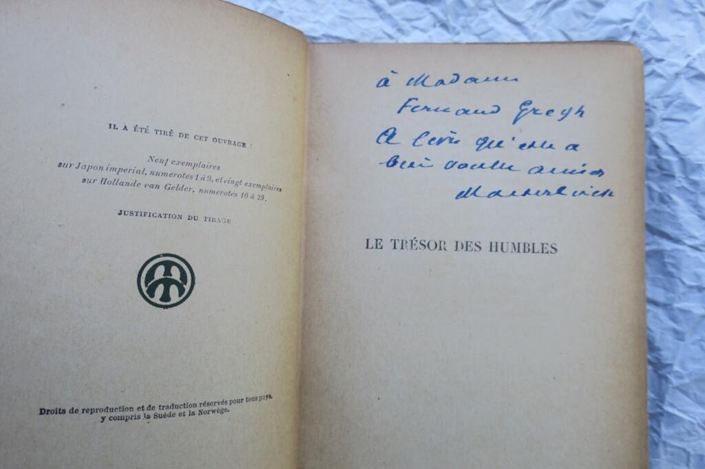 The Treasure of the Humble - Signed Copy