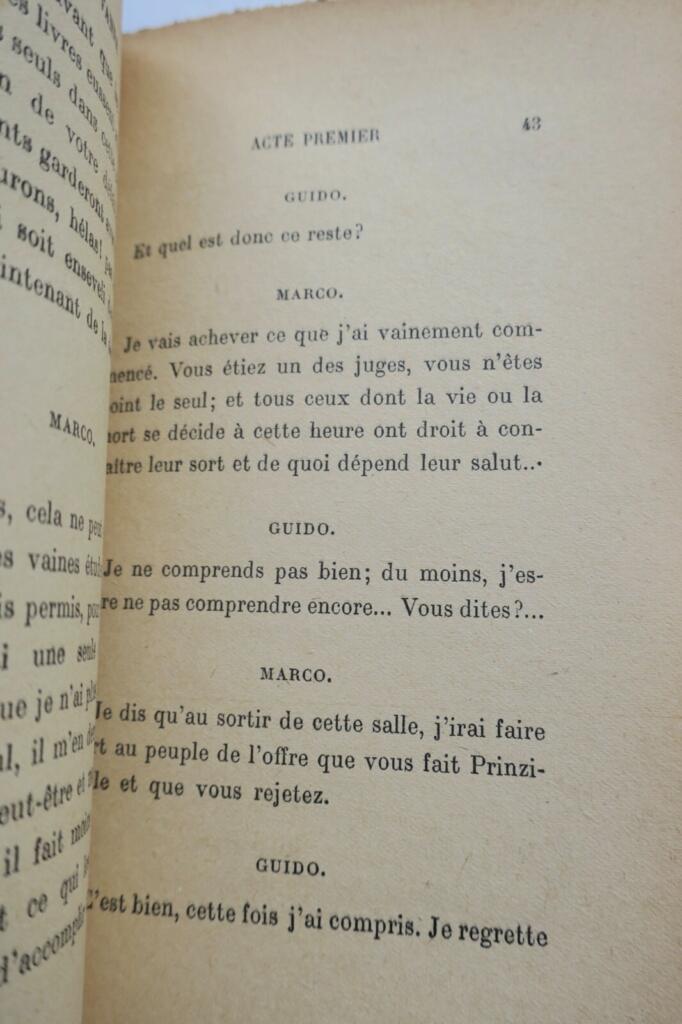MAETERLINCK MAURICE MONNA VANNA – PIECE EN TROIS ACTES