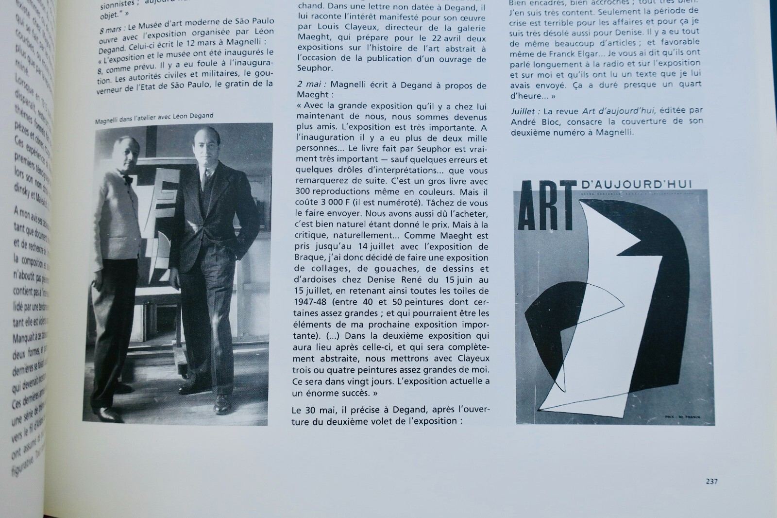 Exhibition catalog on MAGNELLI - Image 3
