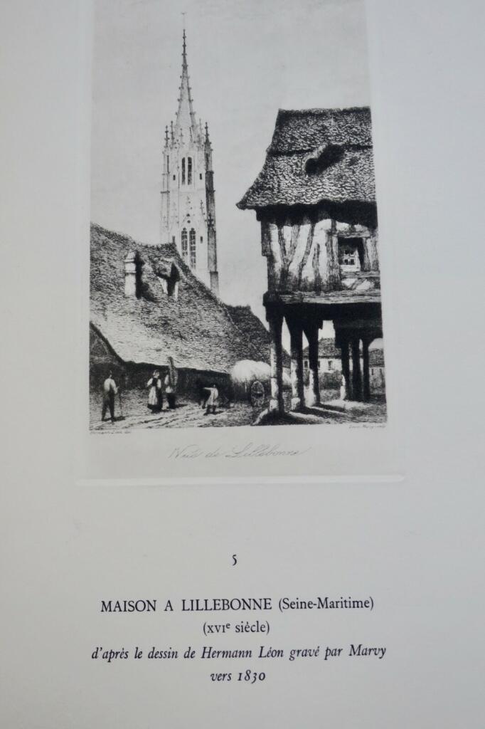 Französische Häuser von einst