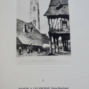 Französische Häuser der Vergangenheit