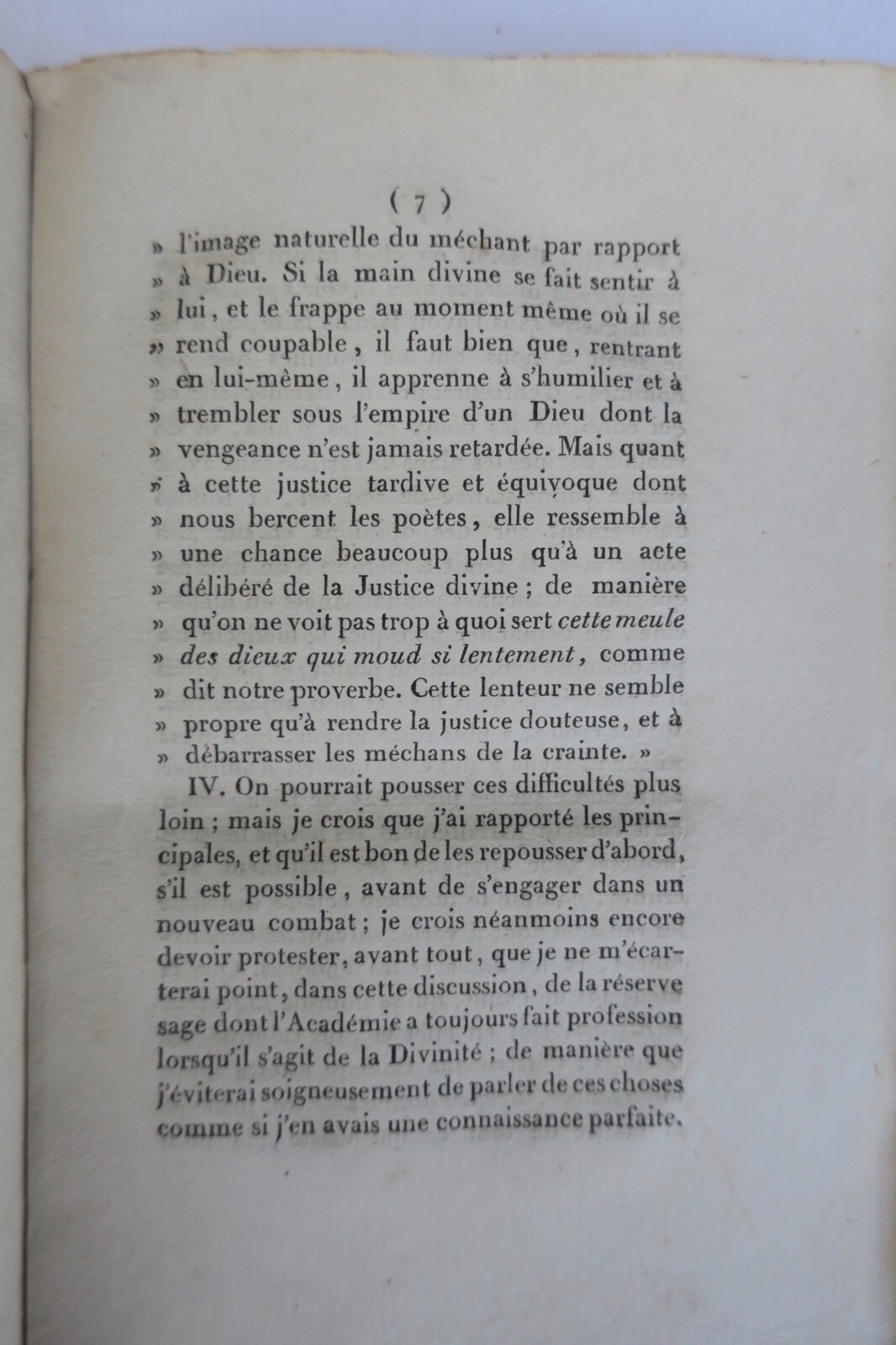 Maistre Sur les délais de la justice divine dans la punition des coupables 1816 – Image 5