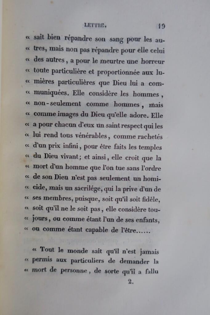 MAISTRE Sur les Délais de la justice divine dans la punition Lettres à un 1852