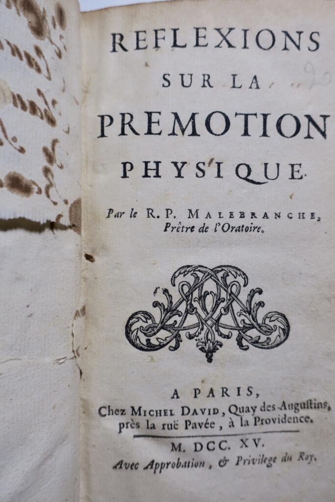 Physical Premotion: Philosophical Reflection