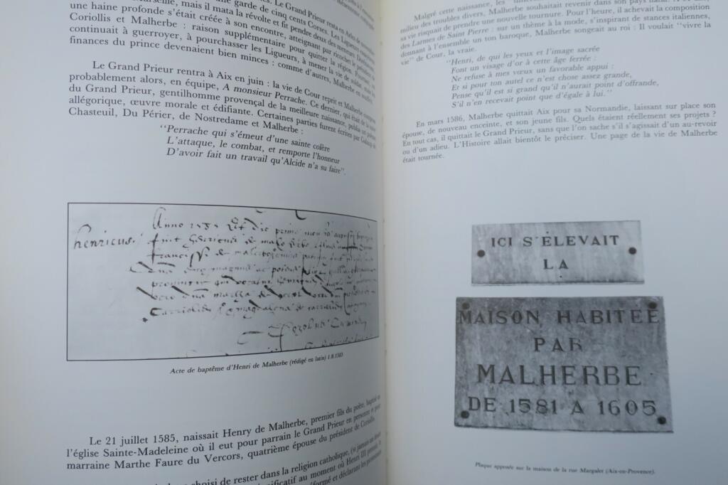 Life and Works of MALHERBE