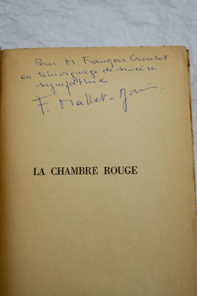 Two novels with author signatures