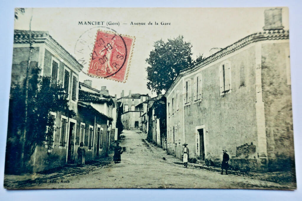 manciet avenue de la gare 1906 32 GERS