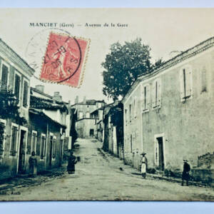 manciet avenue de la gare 1906 32 GERS