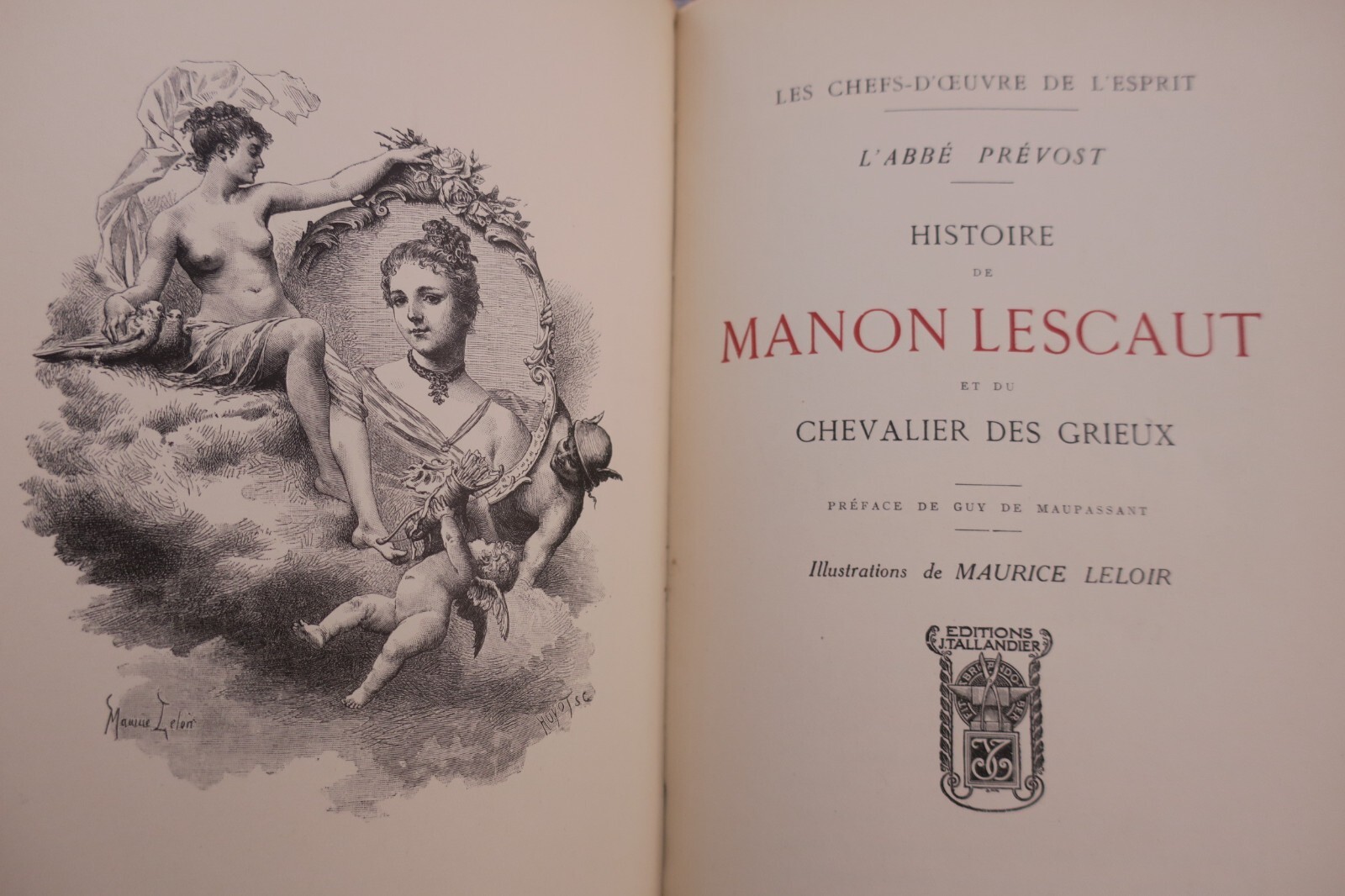 MANON LESCAUT Prévost Maurice LELOIR – Image 7