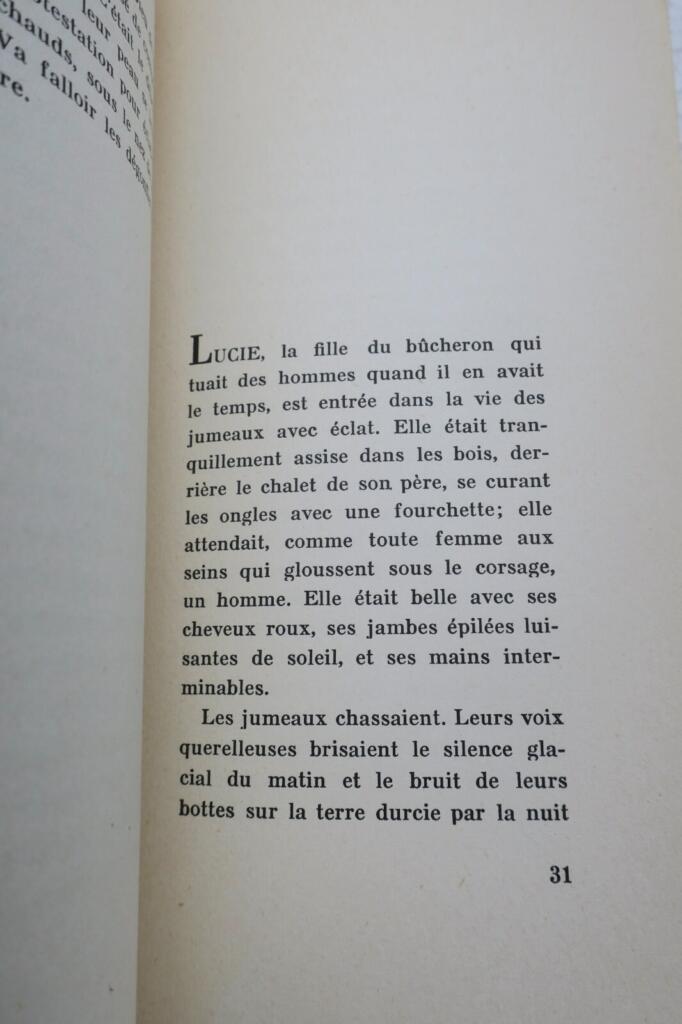 MANSOUR (Joyce) Jules César Seghers 1956