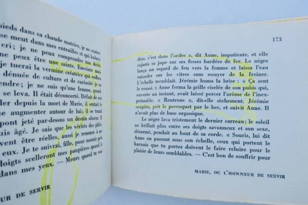 MANSOUR (Joyce). Les Gisants satisfaits SP